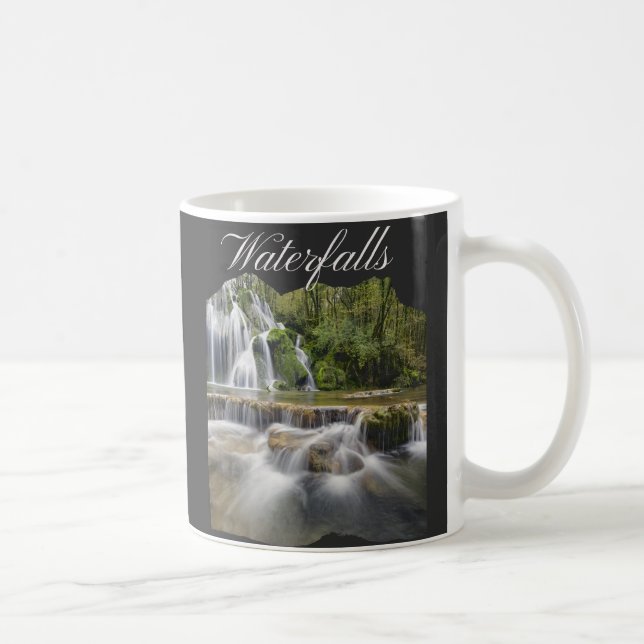 Mug Cascades de montagne dans Moderne NC (Droite)