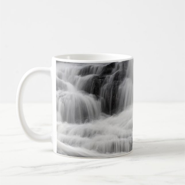 MUG CASCADES ET CASCADES NOIRES ET GRIS (Gauche)