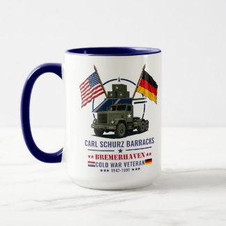 Mug Caserne Carl Schurz Bremerhaven Vétéran de la guer