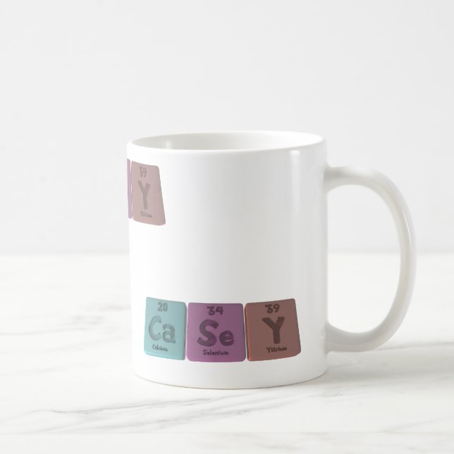Mug Casey en tant que yttrium de sélénium de carbone (Droite)