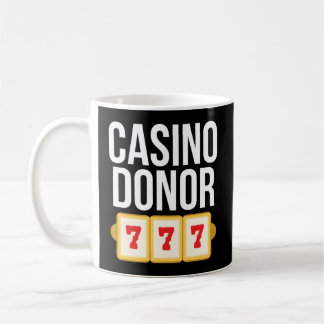 Mug Casino Donateur Jeu joueur Plaisanterie