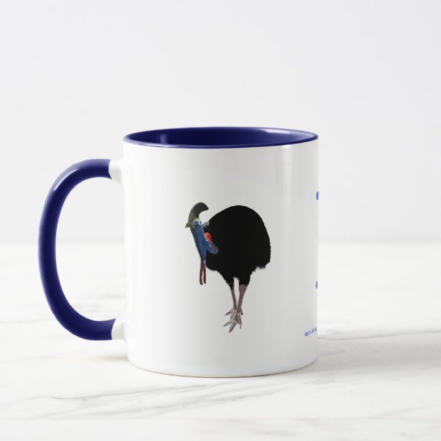 Mug Casoar de BYO (casuarius de Casuarius) Glass B (Gauche)