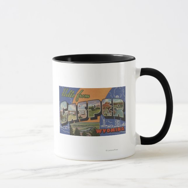 Mug Casper, Wyoming - Scènes de grandes lettres (Droite)