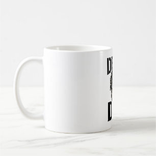 Mug Casque Bulldog Delta Dog Design de gravure vintage