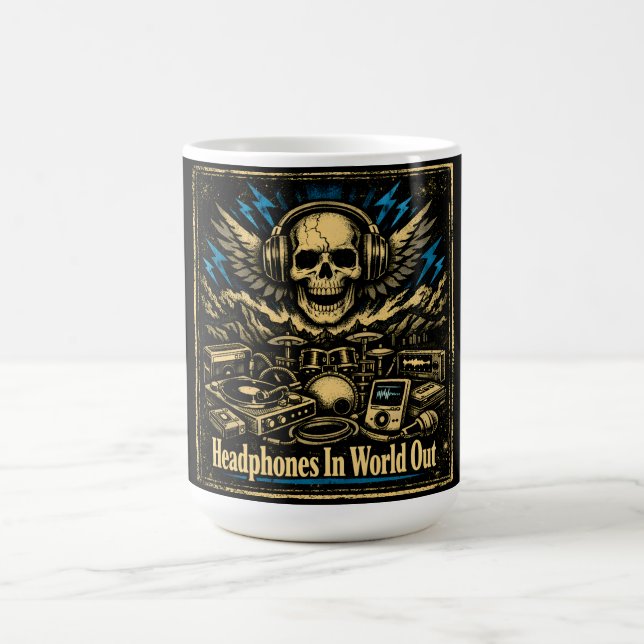 Mug Casque dans le monde extérieur – Zone d'évasion mu (Centre)