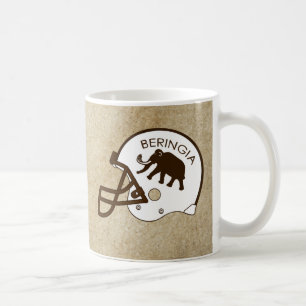Mug Casque de football de l'Université de Beringia