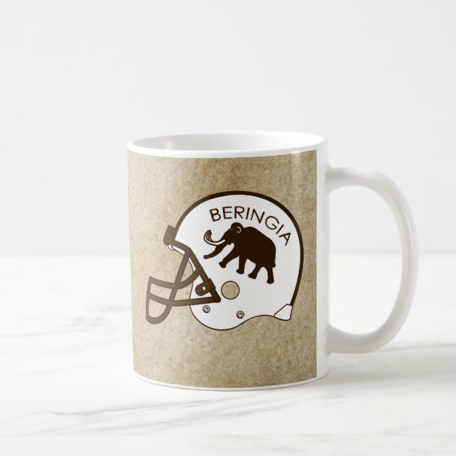 Mug Casque de football de l'Université de Beringia (Droite)