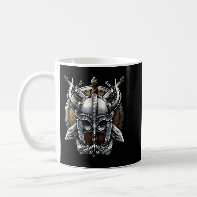 Mug Casque de Viking Arme (Gauche)