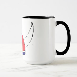 Mug Casque de Viking avec les couleurs de la Norvège
