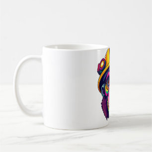 Mug Casque d'exploitation Mole Head Art Tee