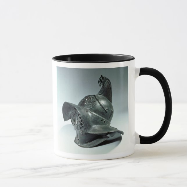 Mug Casque en bronze de gladiateur de Thracian, (Droite)