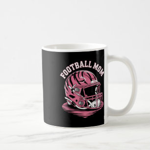 Mug Casque Énergie de Maman de Foot-ball Rose Jour de