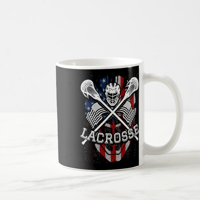 Mug Casque Et Bâtons De Crosse (Droite)
