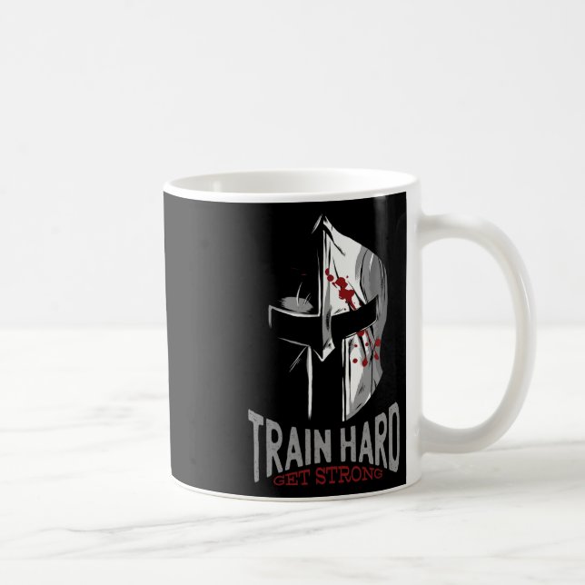 Mug Casque Spartan Sparta Gym Motivation Cadeau (Droite)