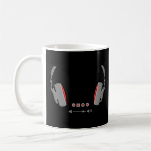 Mug Casques avec boutons de contrôle du volume des méd