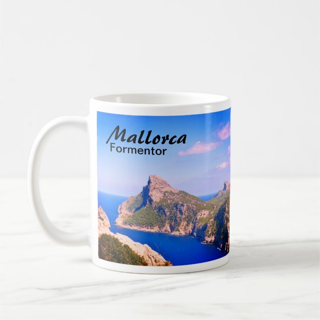 Mug Casquette de Formentor de Majorque (Gauche)