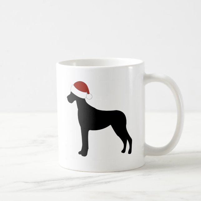 Mug Casquette de great dane Père Noël (Droite)