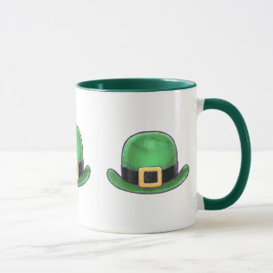 Mug Casquette du Derby Vert de la Saint Patrick
