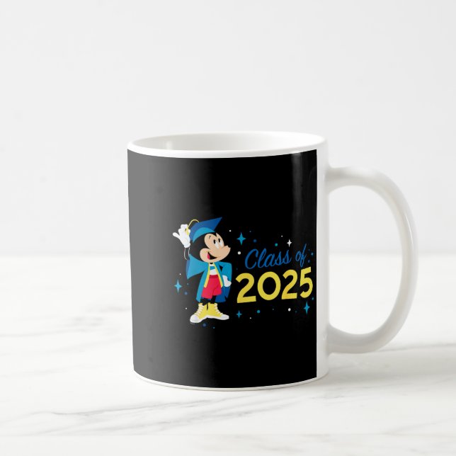 Mug Casquette et toge Mickey mouse '25 promotion de fi (Droite)