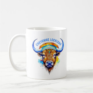 Mug Casquette indienne de bison amérindien