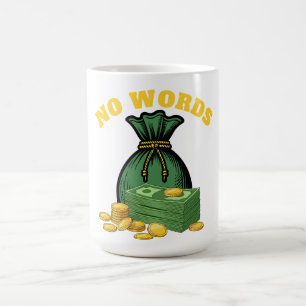 Mug casse d'argent - icône d'argent - sans mots