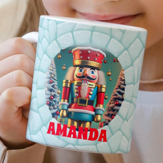 Mug Casse-Noisette 3D Noël Personnalisé Enfants Chocol (Créateur téléchargé)