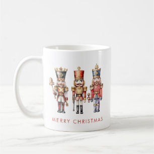 Mug Casse-Noisette Aquarelle Noël Moderne Minimaliste
