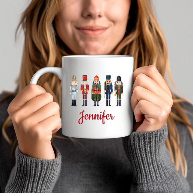 Mug Casse-Noisette de Noël mignon  (Cute Nutcracker Christmas Coffee Mug)