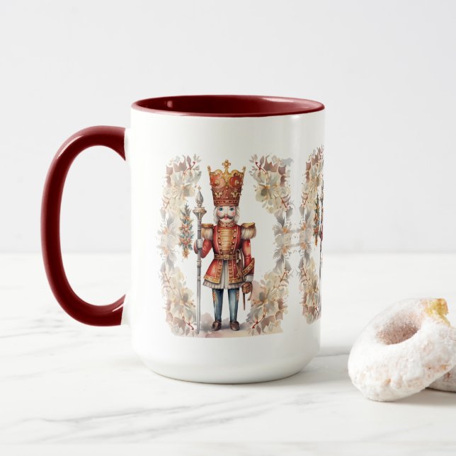Mug Casse-noisette festive (Avec donut)
