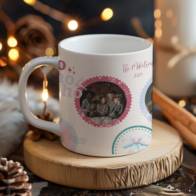 Mug Casse-Noisette Groovy Rétro Pastel Noël (Créateur téléchargé)