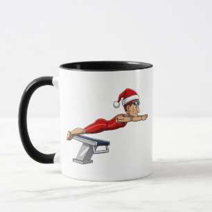 Mug Casse-Noisette Nageur Vacances de Natation Athléti