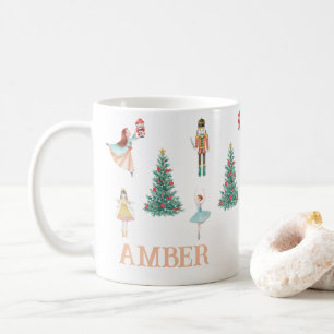 Mug Casse-noisette personnalisée & Ballerina Noël mign