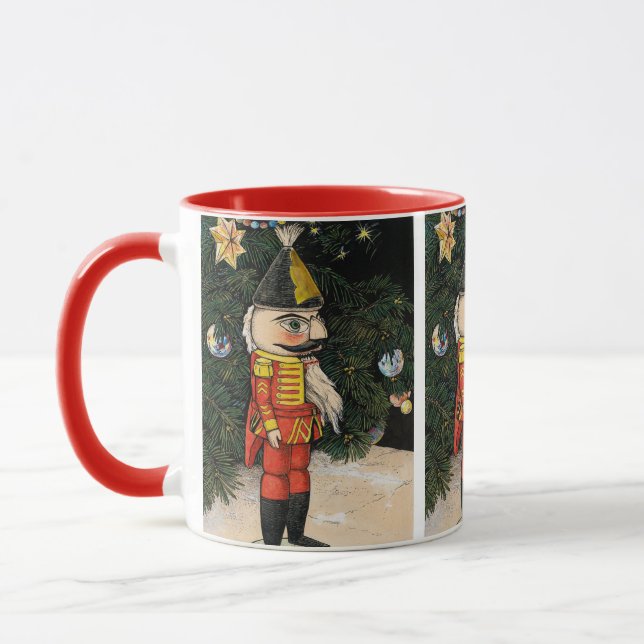 Mug Casse-noisette vintage sous l'arbre de Noël (Gauche)