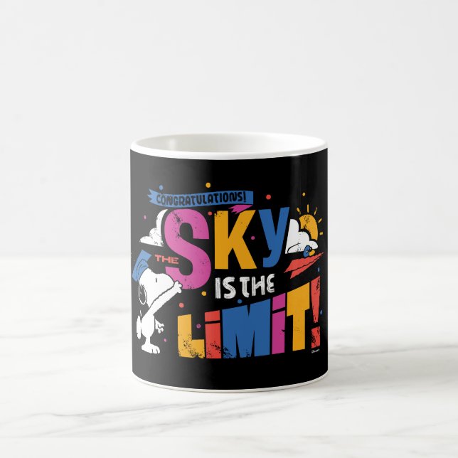 Mug Casse-noisettes Snoopy Sky Is The Limit Diplômé (Centre)