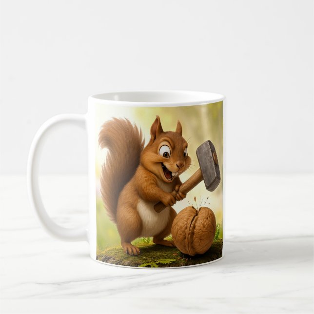 Mug "Casse-noix écureuil de la forêt (Gauche)