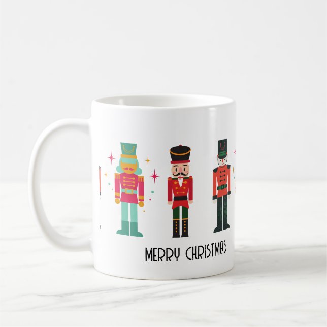 Mug Casse-noix festif traditionnel Joyeux Noël (Gauche)