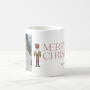 Mug Casse-noix moderne Joyeux Noël Typographie