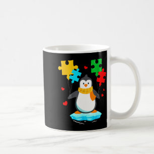Mug Casse-tête de pingouin drôle mois de sensibilisati