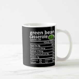 Mug Casserole Haricot Vert Nutrition Faits Alimentaire
