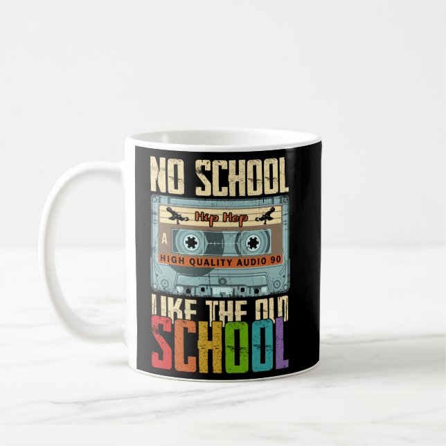 Mug Cassette Rappers Hip hop Old School Mode 80S 90 (Gauche)