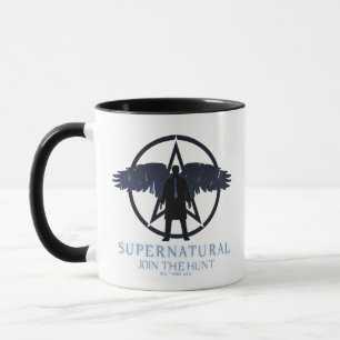 Mug Castiel surnaturel Tombant étoiles Graphisme