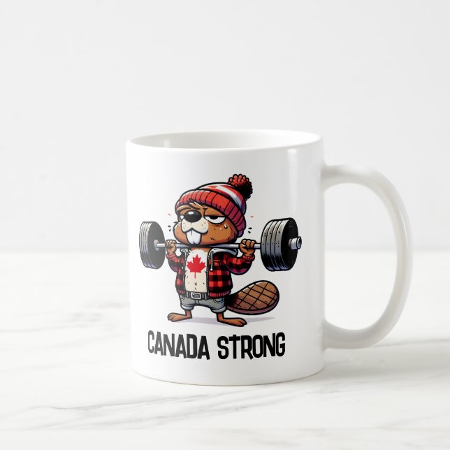 Mug Castor de levage de poids fort au Canada (Droite)