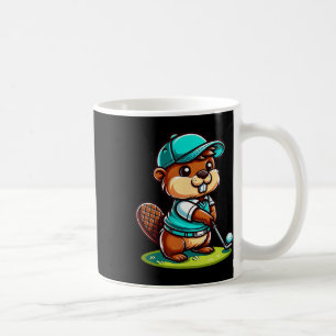 Mug Castré Rigolo Castor Golf Golfeur Sports Balle Swi