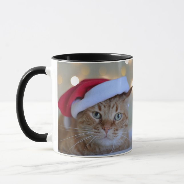 Mug Cat and Christmas lights (Gauche)