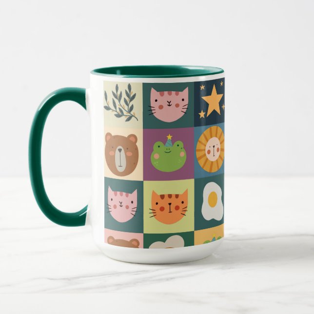 Mug Cat Animaux mignonette (Gauche)