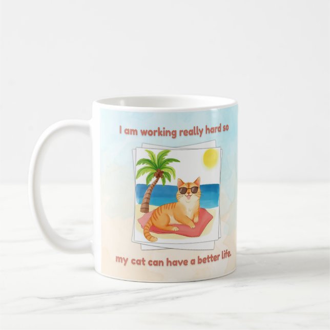 Mug Cat Better Life (Gauche)