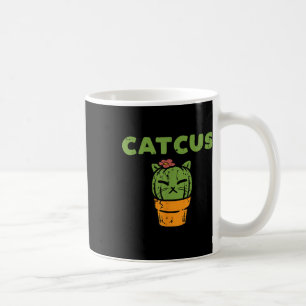 Mug Cat Cactus Cute Succulent Plante Kitten Femmes Fil