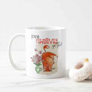Mug Cat Cat Cat Fun Citation Pawsitititititititititit
