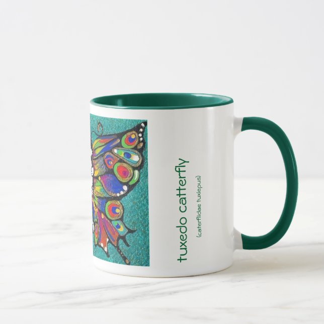 Mug CAT d'art de Catterfly et créature drôles mignons (Droite)