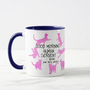 Mug Cat Furry Overlords - Personnalisé Chat Mom